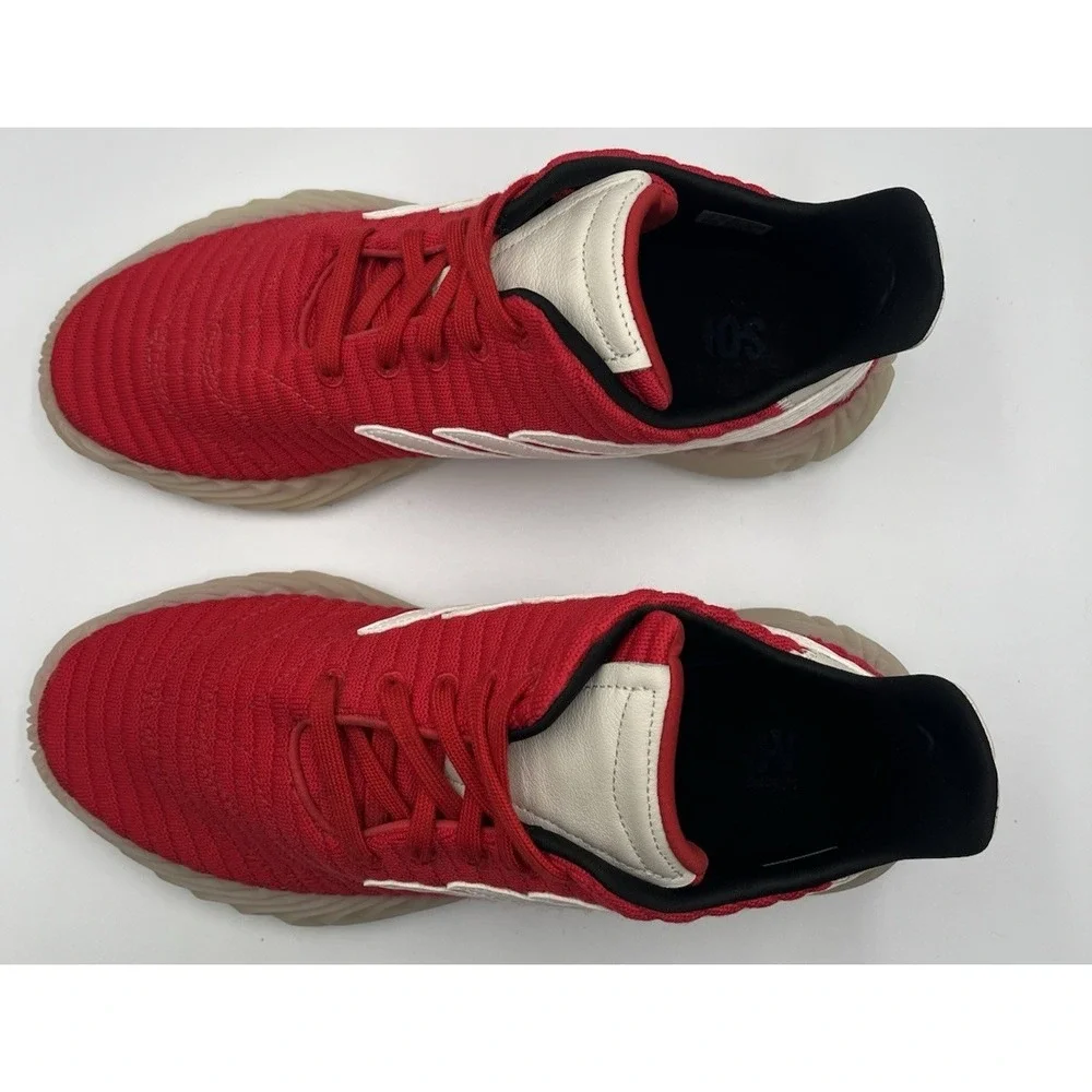 Adidas‎ Sobakov Scarlet Red Gum Mens 11 Terrace Soccer FIFA Blokecore Shoes